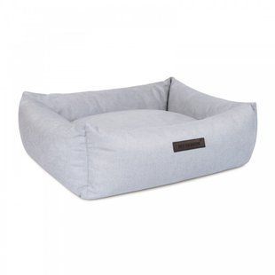 Лежак для собак Pet Fashion Bond №1 та котів, сірий, 60х50х18 см PR242405 фото