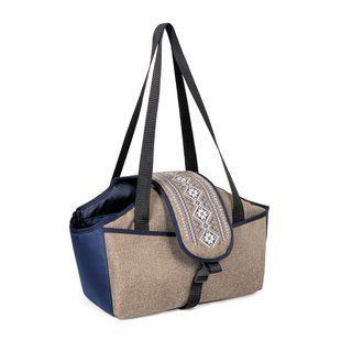 Pet Fashion Сумка переноска Linen 38х32х22 см PR243272***** фото