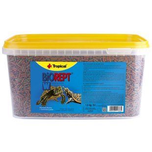 Сухий корм для рептилій Tropical Biorept W для водоплавних черепах гранули 1,5 кг 11368 фото