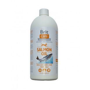 Brit Care Salmon Oil харчова добавка з лососевою олією для собак 1 л 101115/2844 фото