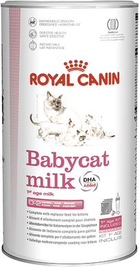 Замінник котячого молока Royal Canin Babycat Milk для кошенят від народження і до відлучення 0.3 кг