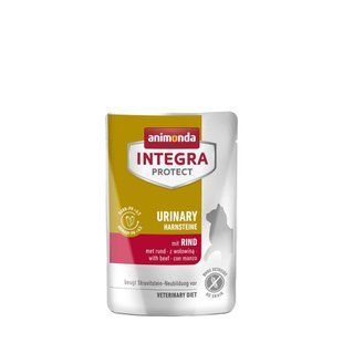 Вологий корм для котів INTEGRA PROTECT Лікувальний Animonda Urinary Struvit Beef, Яловичина, 85 г 86631IPR фото