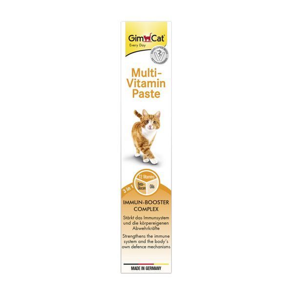 Вітаміни для котів GimCat Мультивітамінна паста Every Day Multi Vitamin, для імунітету, 50 г G-401423/421629 фото
