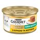 Вологий корм для дорослих котів Purina Gourmet Gold "Ніжні биточки" з куркою та морковою 85 г