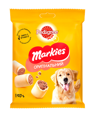 М’ясне печиво для собак Pedigree Markies середніх і великих порід 150 г