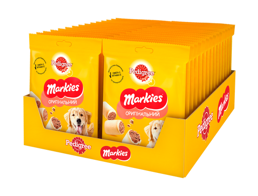 М’ясне печиво для собак Pedigree Markies середніх і великих порід 150 г