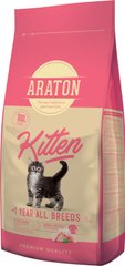 Сухий корм для кошенят ARATON kitten 15кг