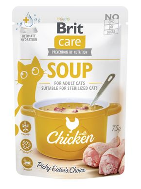 Суп для котів Brit Care Soup with Chicken з куркою 75 г, 75 г