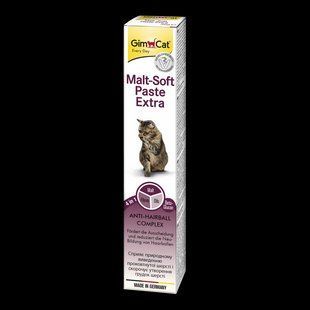 Вітаміни для котів GimCat Паста Malt Soft Paste Extra, виведення шерсті зі шлунку, 50 г G-407364/417929 фото