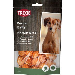 Ласощі для собак Trixie Premio Rice Chicken Balls курячі кульки з рисом 80 г 31701 фото