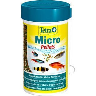 Сухий корм для риб Tetra для дрібних риб Micro Pellets 100 мл 277496 фото