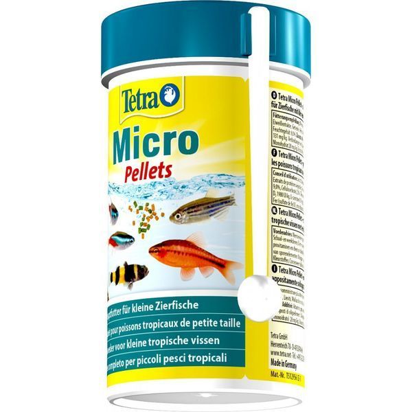 Сухий корм для риб Tetra для дрібних риб Micro Pellets 100 мл 277496 фото