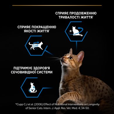 Сухий корм для котів PRO PLAN Sterilised Senior 7+ Longevis від 7 років після стерилізації з індичкою 10 кг