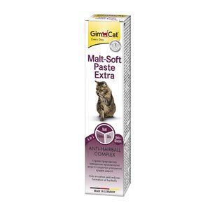 Вітаміни для котів GimCat Паста Every Day Malt Soft Paste Extra, виведення шерсті, 20 г G-407081/417912 фото