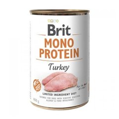 Влажный корм для собак Brit Mono Protein с индейкой 400 г