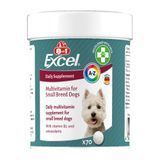 Вітаміни для собак 8in1 дрібних порід Excel Small Breed: комплекс для імунітету, 70 шт 661825 фото