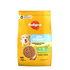 Сухий корм для цуценят PEDIGREE з птахом та овощами 500 г (5998749145272)