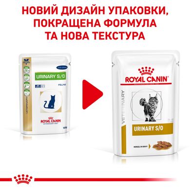 Упаковка вологого корму для дорослих котів ROYAL CANIN URINARY S/O CAT pouches 85 г x 12 шт.