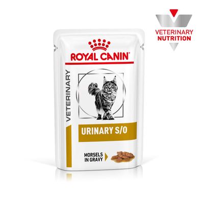 Упаковка вологого корму для дорослих котів ROYAL CANIN URINARY S/O CAT pouches 85 г x 12 шт.