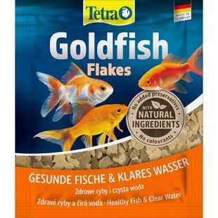 Сухий корм для риб Tetra для золотих риб Goldfish Flakes 12 г 766389 фото