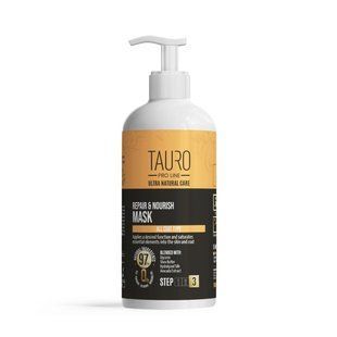 Tauro Pro Line Ultra Natural Care Repair and Nourish Mask Маска відновлення та живлення для шкіри та шерсті собак і котів, 1000 мл TPL63605 фото