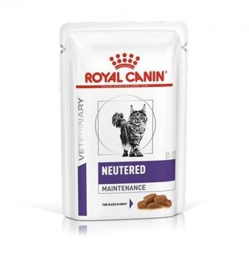 Вологий корм для дорослих котів ROYAL CANIN NEUTERED ADULT MAINTENANCE Pouches 0.1 кг x 12 шт.