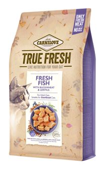 Сухий корм Carnilove True Fresh Cat для для дорослих котів, з рибою, 340 г, 340 г