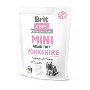 Brit Care Mini Yorkshire Salmon & Tuna сухий корм для йоркширських тер'єрів з лососем і тунцем 400 г 170780/0206 фото