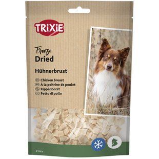Ласощі для собак Trixie Freeze Dried Chicken Breast куряча грудка 50 г 31606 фото