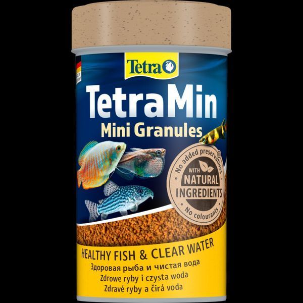Сухий корм для риб Tetra для дрібних риб Min Mini Granules 45 г 199057 фото