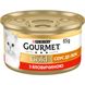 Вологий корм для дорослих котів Purina Gourmet Gold "Соус Де-Люкс" шматочки в соусі з яловичиною 85 г