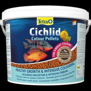 Сухий корм для риб Tetra для посилення забарвлення цихлід Cichlid Colour, 10 л 3.6 кг 201392 фото