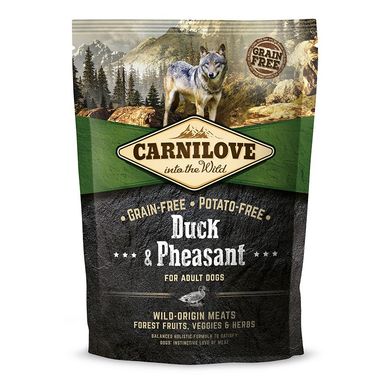 Сухий корм для дорослих собак Carnilove Duck & Pheasant всіх порід, качка та фазан, 1,5 кг, 1,5 кг