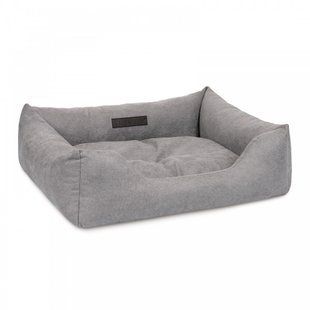 Лежак для собак Pet Fashion Denver №1 та котів, сірий, 60х50х18 см PR243006 фото