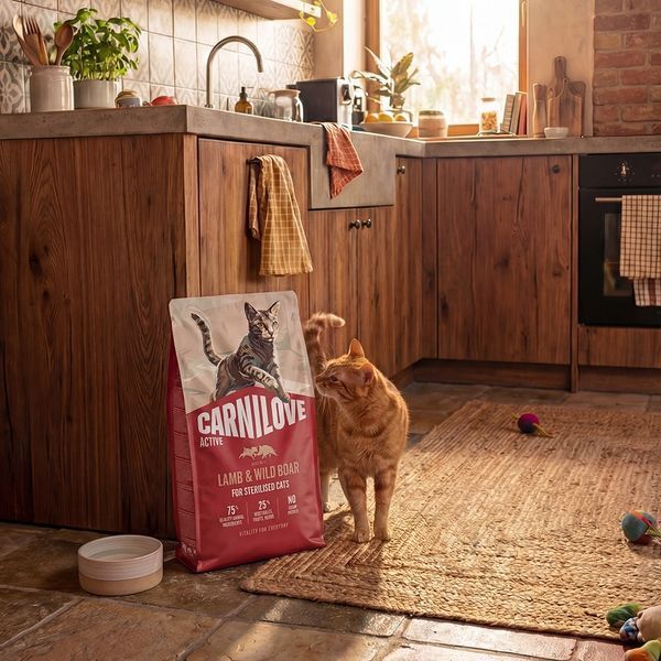 Корм сухий Carnilove Active Lamb & Wild Boar Sterilised для стерилізованих котів ягня і дикий кабан 400 г 173703 фото