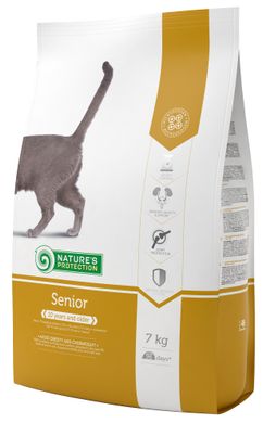 Сухий корм для літніх котів Nature's Protection Senior 7 кг