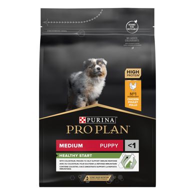 Сухой корм для щенков PRO PLAN Medium Puppy 