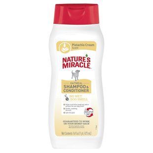 Шампунь для собак 8in1 Гіпоалергенний 2 в 1 Nature's Miracle з кондиціонером, 473 мл 680537USA/680565 фото