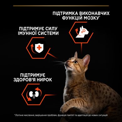 Сухий корм для дорослих котів PRO PLAN Adult 1+ Vital Functions з лососем 400 г