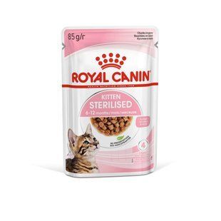 Вологий корм для стерилізованих кошенят Royal Canin KITTEN STERILISED IN GRAVY 1288807446 фото