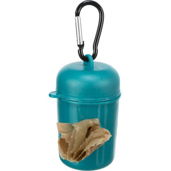 Trixie Контейнер для пакетів, пластиковий + 2 рулони пакетів, М, 20 шт рул 2331 фото