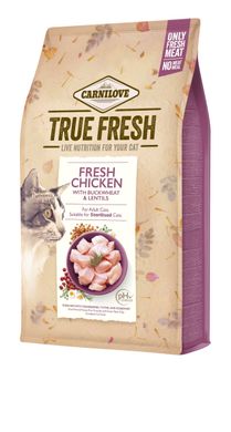 Сухий корм Carnilove True Fresh Cat для для дорослих котів, з куркою, 340 г, 340 г