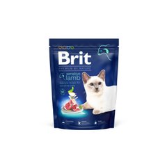 Сухий корм для кішок із чутливим травленням Brit Premium Sensitive з ягнятком 300 г