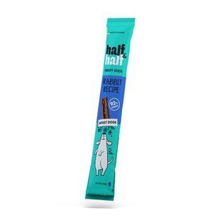 Ласощі для собак Ласощі для собак Half&Half м&rsquo;ясна паличка з кроликом, 12 г 21748 фото