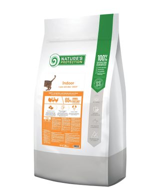 Сухий корм для дорослих котів мешкаючих у будинку Nature's Protection Indoor 18 кг