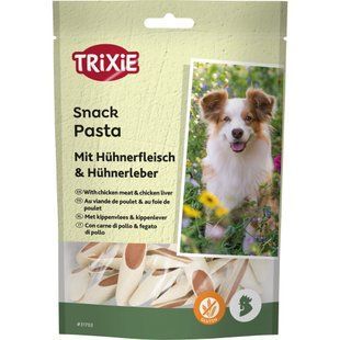Ласощі для собак Trixie Snack Pasta with Chicken & Chicken Liver з куркою, курячою печінкою 100 г 31703 фото