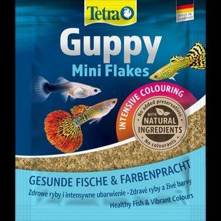 Сухий корм для риб Tetra для гупі Guppy Flakes 12 г 193741 фото