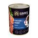 Вологий корм для собак Savory для цуценят Puppy Fresh Rabbit & Chicken, Кролик та Курка, 400 г 30563***** фото 1