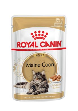 Упаковка вологого корму для дорослих котів ROYAL CANIN MAINECOON ADULT 85 г x 12 шт.