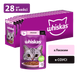 Упаковка вологого корму Whiskas з лососем в соусі 28 шт. * 85 г